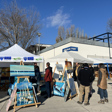 III. Адвент-ярмарка в порту Blue Ribbon