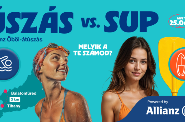 SUP-osokkal tér vissza a legendás Öbölátúszás - őket a Kékszalag PORT várja