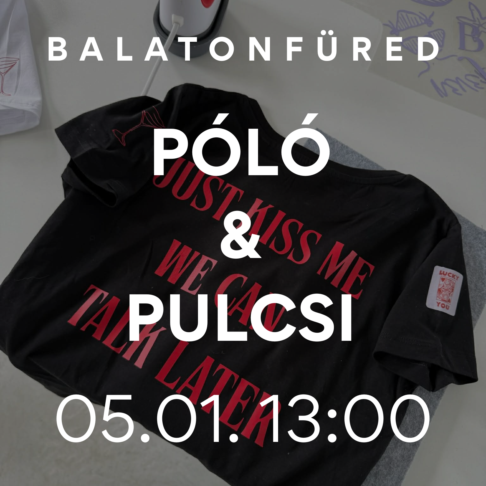 MARTE Blaton Póló & Pulcsi workshop a Kékszalag PORT-ban