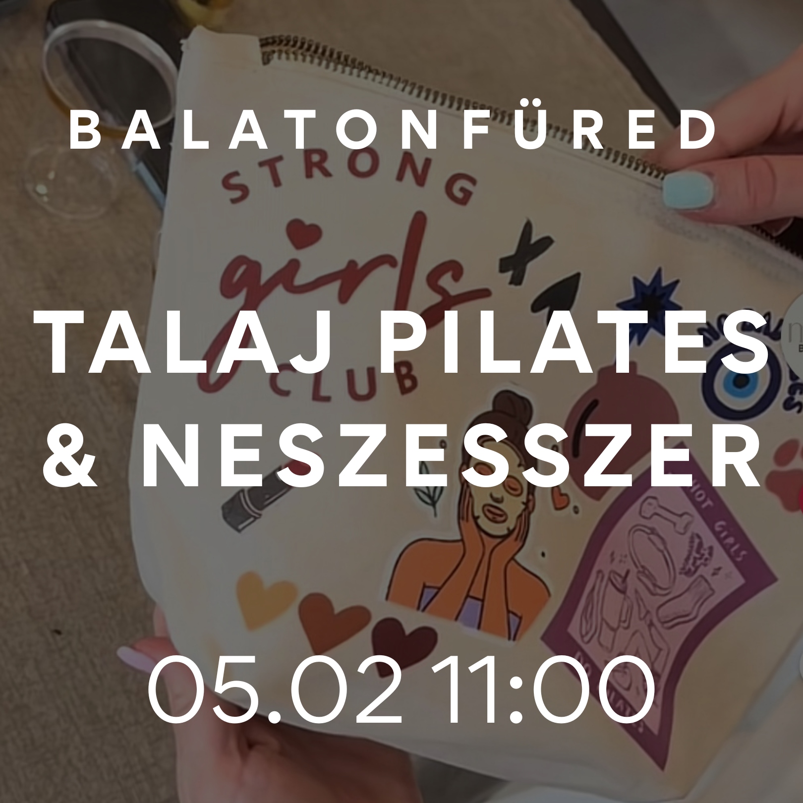 MARTE Balaton – Pilates & Neszesszer készítő workshop