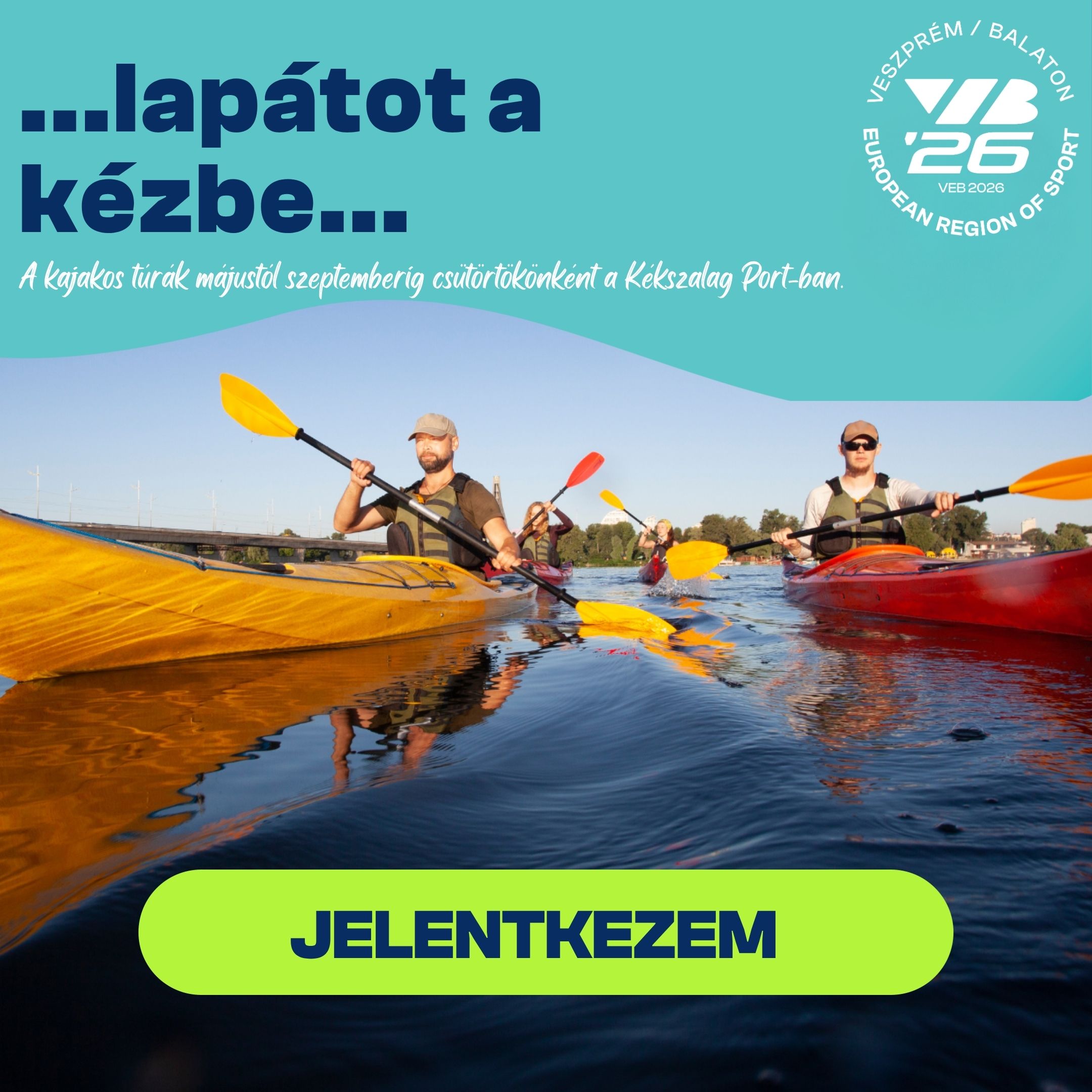 Kajak élménytúra