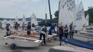 A Kékszalag PORT-ban táborozott a hazai Optimistes mezőny egy része